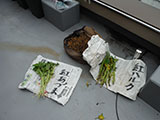 屋上菜園　オフィスの菜園1